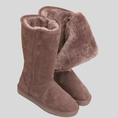 Women's Suede Boots Winter