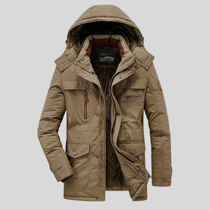 Men's Insulated Winter Parka Coat