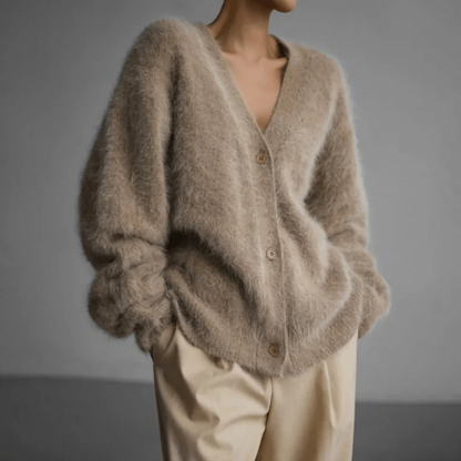 Women's Cardigan Fine Knit - VibreMode
