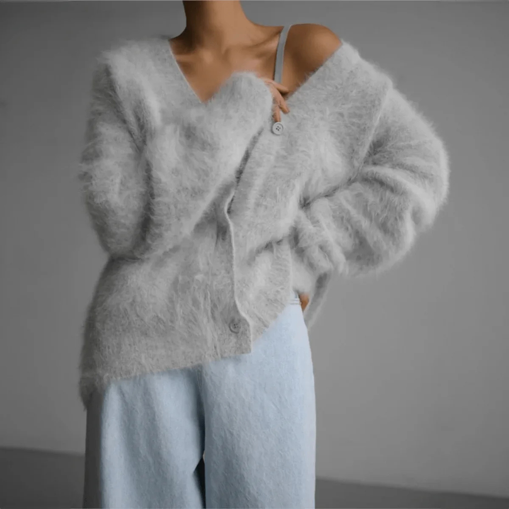 Women's Cardigan Fine Knit