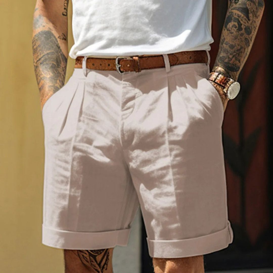 Men's Cotton Tailored Shorts