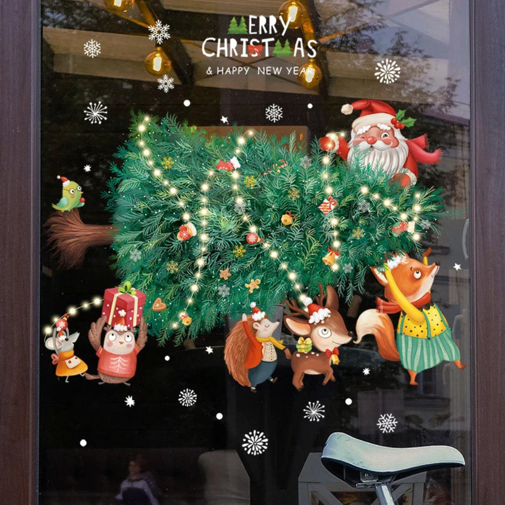 Christmas Window Stickers