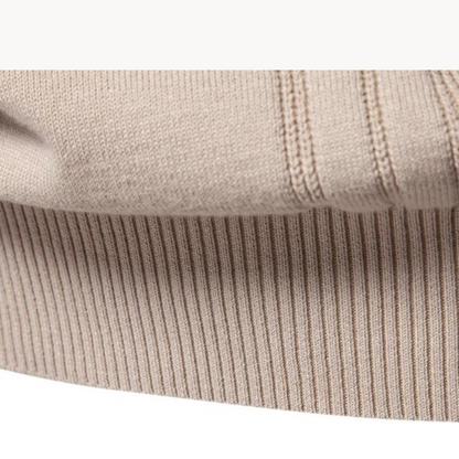 Classic Plaid Crew Neck Sweater