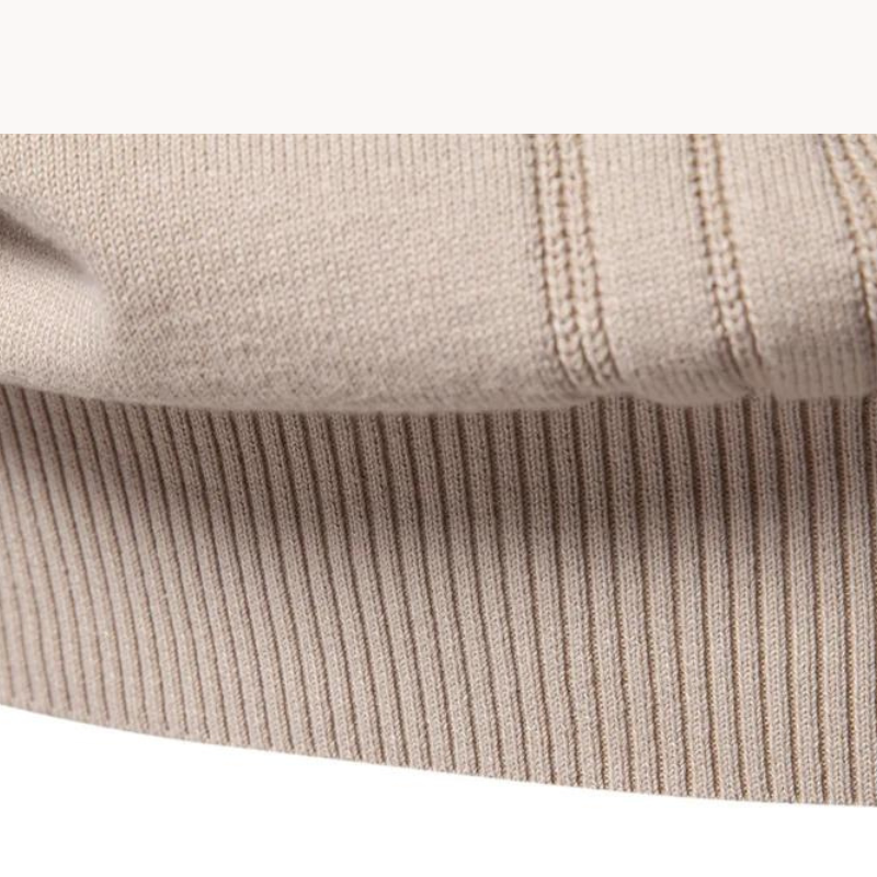 Men's Checkered Wool Sweater