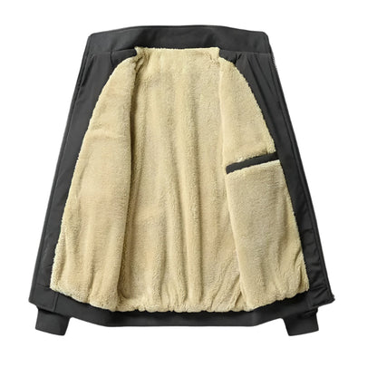 Men's Waterproof Fleece Jacket Windbreaker