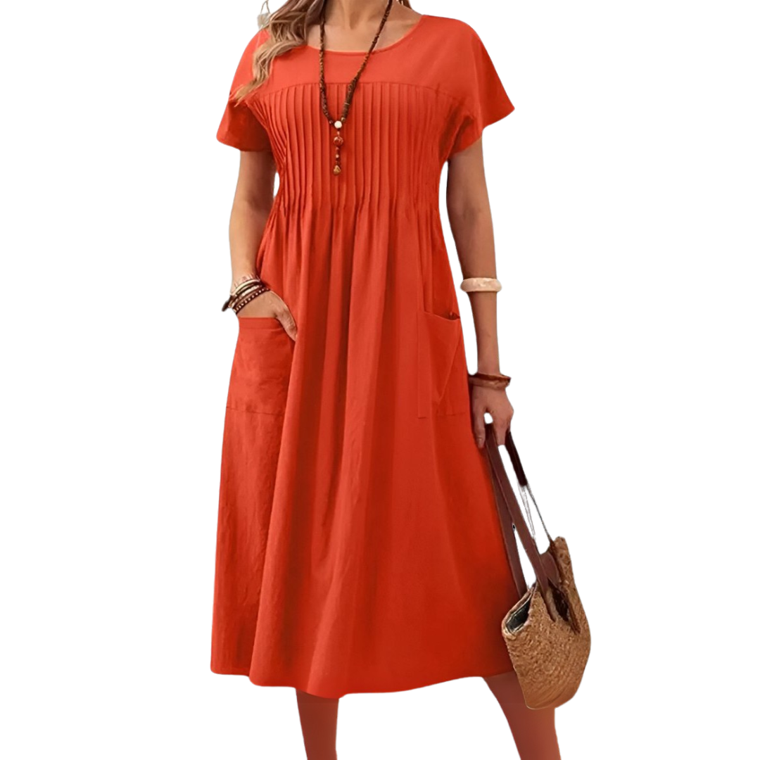 Comfortable Loose Fit Women's Dress