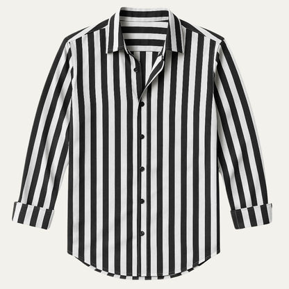 Vittorio Men's Striped Linen Shirt