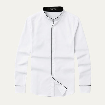 Ashcroft Men's Dress Shirt Tailored Collar
