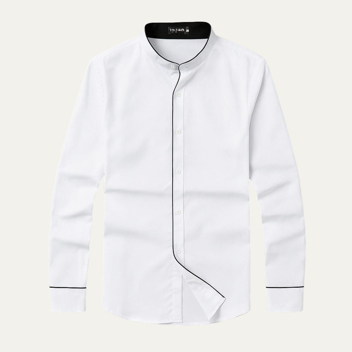 Ashcroft Men's Tailored Collar Dress Shirt - VibreMode