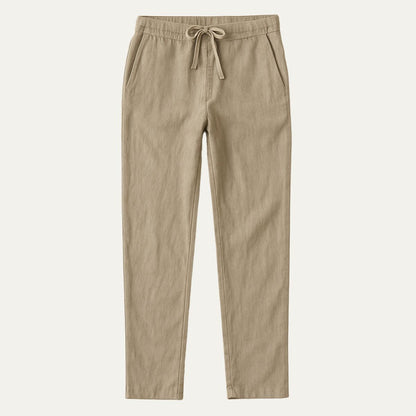 Men's Linen Pants Casual Summer Fit - VibreMode