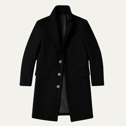 Men's Long Trench Coat Waterproof