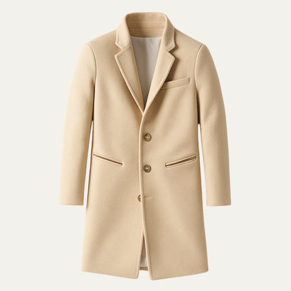 Men's Long Trench Coat Waterproof - VibreMode