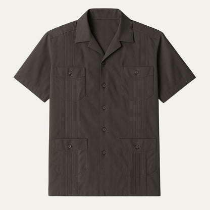 Calderon Men's Linen Cuban Shirt