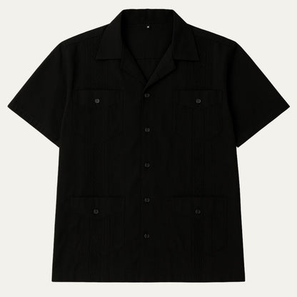 Calderon Men's Linen Cuban Shirt
