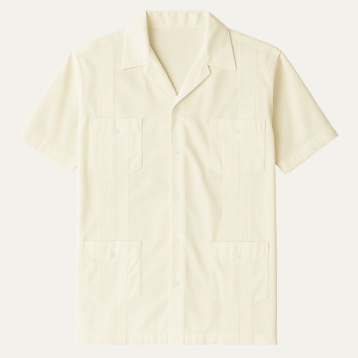 Calderon Men's Linen Cuban Shirt - VibreMode