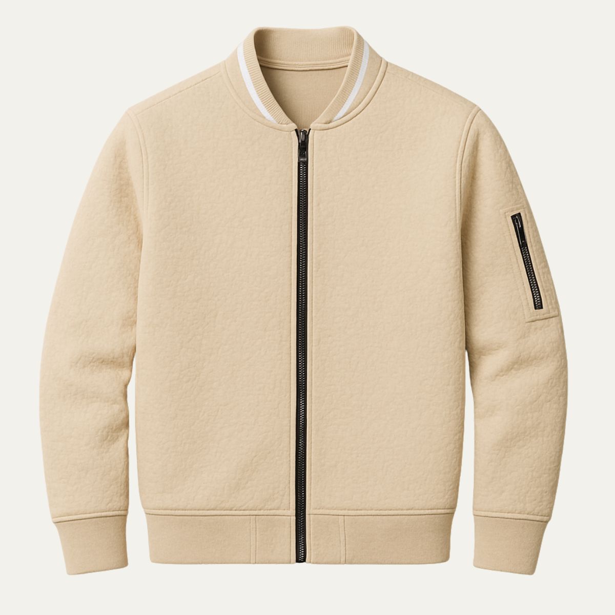Elegant Women's Zip Up Cardigan - VibreMode