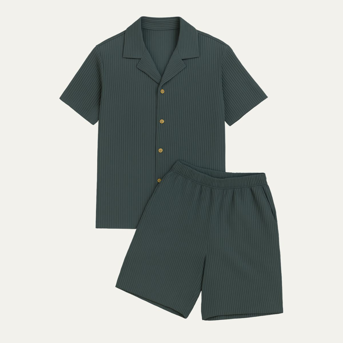 Linen Casual Summer Pants Set