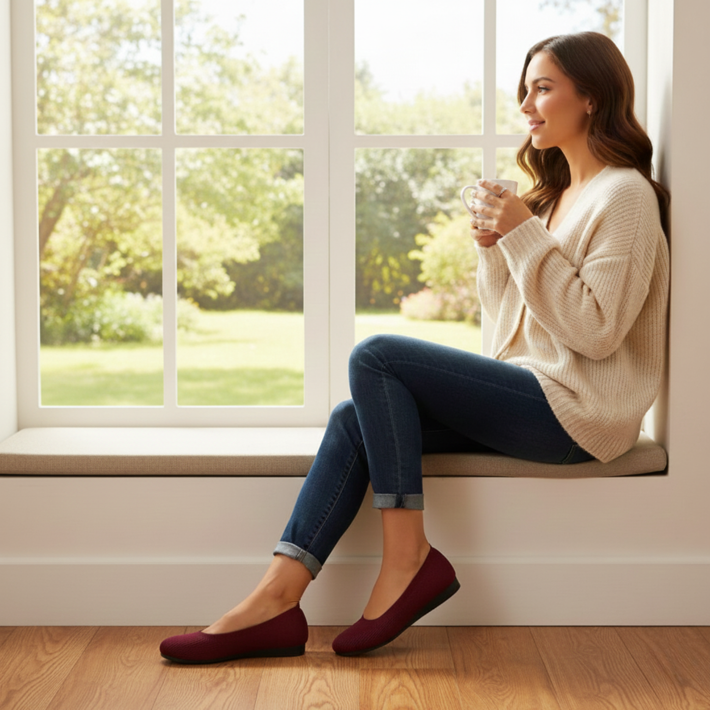 Women's Cozy Sock Sneaker Shoes