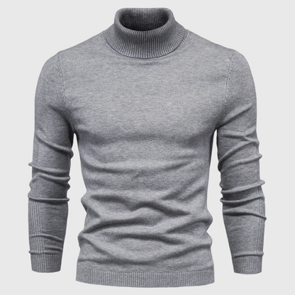 Men's Turtleneck Sweater Washable Everyday Wear