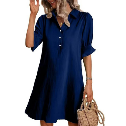 Women's Collared Dress Shirt