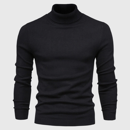 Men's Turtleneck Sweater Washable Everyday Wear