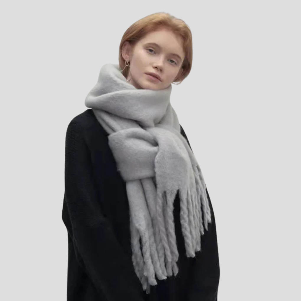 Women Tassel Scarf