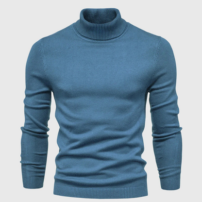 Men's Turtleneck Sweater Washable Everyday Wear