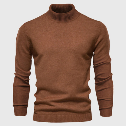 Men's Turtleneck Sweater Washable Everyday Wear