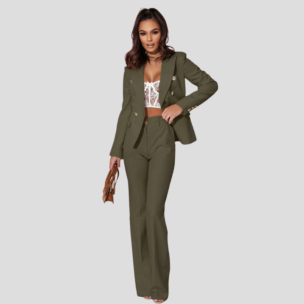 Women's Blazer Set Modern Summer Suit