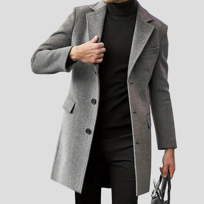 Men's Classic Revere Overcoat