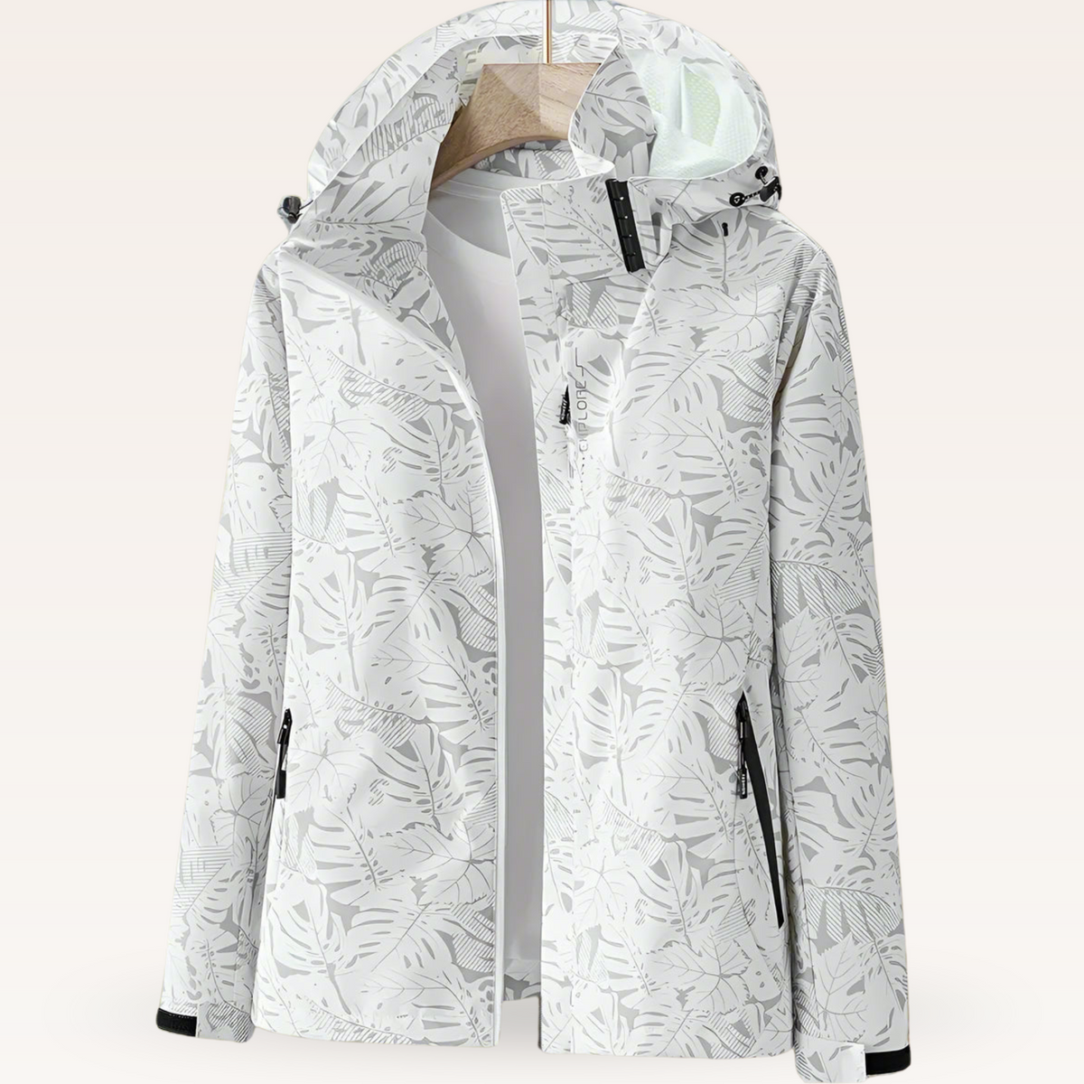 Women's Waterproof Rain Jacket Lightweight Breathable - VibreMode