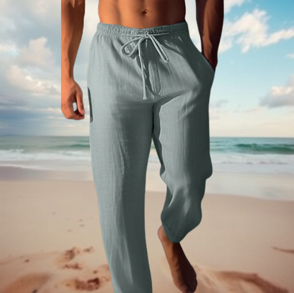 Zanjoe Men's Linen Pants