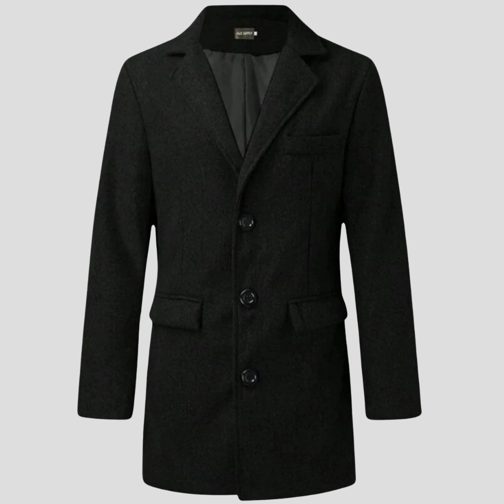 Men's Classic Revere Overcoat