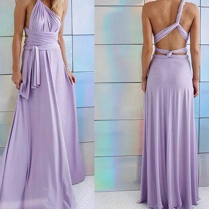 Women's Wrap Dress Cotton Knee Length