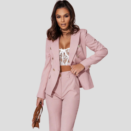 Women's Blazer Set Modern Summer Suit