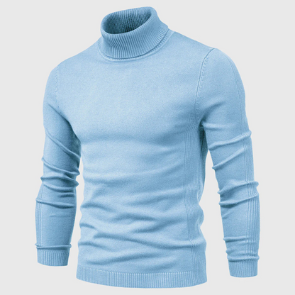 Men's Turtleneck Sweater Washable Everyday Wear