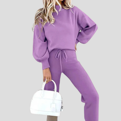 Women's Relaxed Fit Tracksuit Set