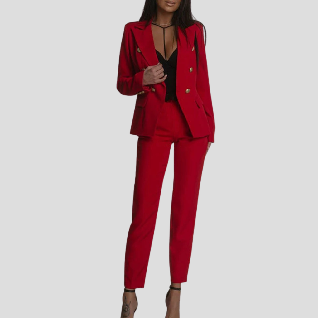 Women's Blazer Set Modern Summer Suit