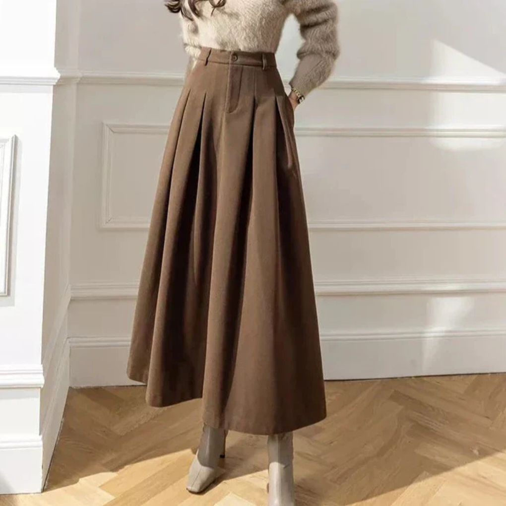 Women's Elegant Pleated Skirt