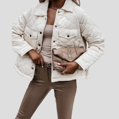 Women's Modern Cut Jacket With Pockets