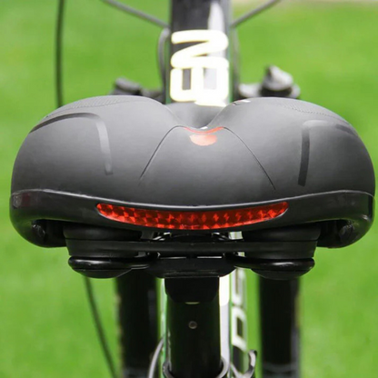 Ergonomic Bike Seat Cushion Supportive Contoured Design