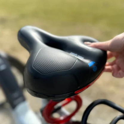 Ergonomic Bike Saddle Cushion Support Black