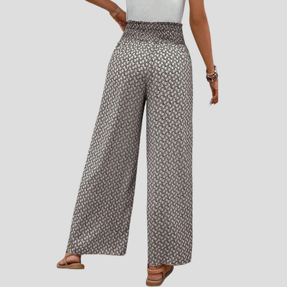 Geometric Print Trousers