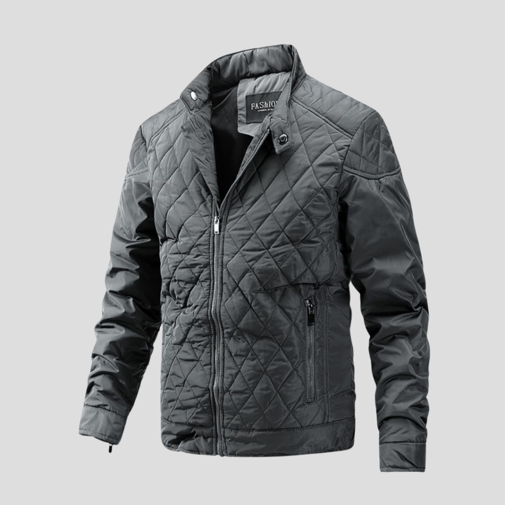 Men's Quilted Jacket Transitional Layer