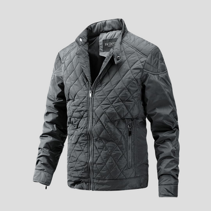Men's Quilted Jacket Transitional Layer