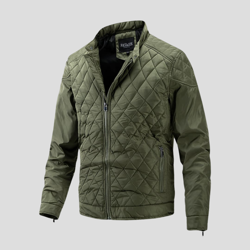 Men's Quilted Jacket Transitional Layer