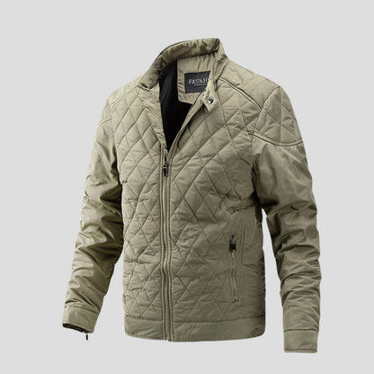 Men's Quilted Jacket Transitional Layer