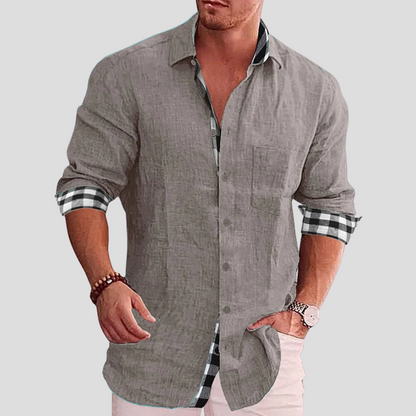 Men's Casual Button Down Shirt Classic Fit
