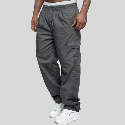 Men's Outdoor Pants Multi-Pocket Rugged