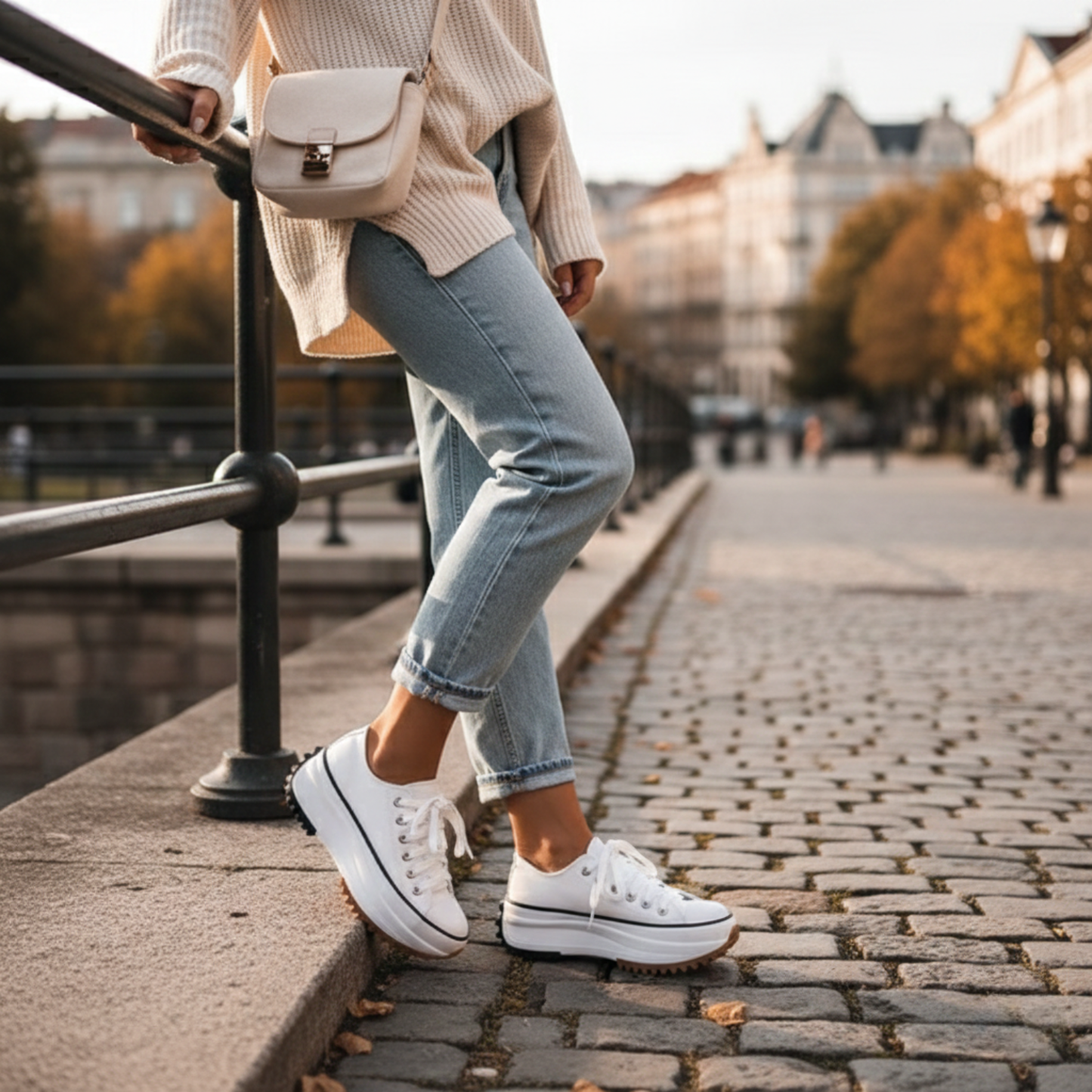 Fashionable Flat Canvas Sneakers for Women